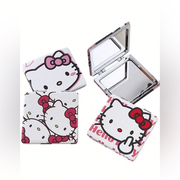 ✨ New ✨Hello Kitty Middle Finger Compact Mirror ✨ - Picture 3 of 3